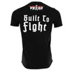 Herr t-shirts vszap mma klädskjortor rashguard fitness basskikt hud tätt vikt lyftande män t skjortor muay thai shorts boxe j230516