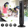 FANS Taşınabilir USB Klima Fanı Elektrikli Dikey Bladess Masa Soğutma Fanı Ev Ofis Seyahat Kulesi Fan için Tam Kontrolör