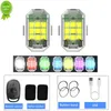 Nouvelle télécommande sans fil LED lumière stroboscopique pour moto voiture vélo RC Drone 7 couleurs Flash indicateur de Position lampe étanche