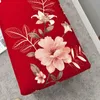 Chair Covers Floral Printed Long Bench Cover Strech For Piano Living Room Washable Seat Case Removable Dinner Protector