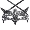 Black Sexy Lady Lid Lace Mask Fashion Hollow Eye Maskerade Party Fancy Masks Fantasia do Halloween veneziano Mardi Festume