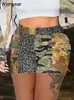 Pantaloncini da donna Casual Camouflage Strappato Slim aderente Vita alta Mini pantaloni estivi Abbigliamento Streetwear Biker Abiti da ciclismo 230515