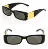 Projektant Square Sunglasses Mężczyźni Kobiety zabytkowe odcienie napędowe spolaryzowane okulary przeciwsłoneczne męskie okulary przeciwsłoneczne 0096 Black Fashion BB Logo wąskie szklane okulary przeciwsłoneczne