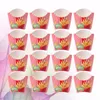 Flatware Sets 100 Pcs Snack Box Disposable Serving Tray Bracket Chips Paper Bags
