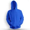 Heren Hoodies Bolf Classic Sweatshirt Solid Color Fleece For Men Women Loose Pullover Pocket Warm Sportswear