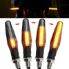 NIEUWE MOTORCYCLE Turn Signal Light 1/2pcs Moto stromend Water Knipper Bendable Motorfiets Knipperende lichten Universal