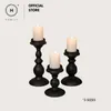 black pillar candle