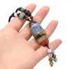 Correntagens de pedras naturais de colar oval de pedra 70 cm jóias duráveis ​​glamourosas para homens mulheres fazendo braceletes pendentes presentes