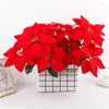 Kwiaty dekoracyjne 1PCS Piękne sztuczne wesele wystrój stołu domowego długi bukiet Załóż fałszywą roślinę Walentynki prezenty