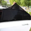 Neue 2/4 stücke Auto Vorne Hinten Fenster Sonnenblende Shade Mesh Abdeckung Isolierung Anti-moskito Stoff Schild UV Schutz sonnenschutz Vorhang