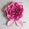 Kwiaty dekoracyjne sztuczne liście 40 cm 25 cm Fleurs Artifificielles tła