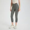 Actieve broek antibom uit één stuk yoga zonder onderbroek dames heupheffing 7-punt panty-training sportjures