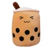 Kawaii Fruit Bubble Tea Cup Plush Doll Cute Soft Stuffed Food Milk Tea Cuscino Cuscino Giocattoli per bambini Regali di compleanno