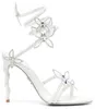 Rene Caovilla stiletto heels sandals cleo Margot butterfly-detailing sandals luxurys designers dress shoes ladies slipers rhinestone studded sandal 35---42 XXOXXO