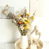 Decorative Flowers Dried Reed Cotton Tail Bouquet Garden Style Wedding Scene Luxury Room Decor For Po Zone