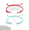 Bedelarmbanden 2 van de unisex Memorial urn armband voor asglas glazen flesje hangers