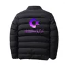 Men's Hoodies 2023 Commodore 64 Men C64 SID Amiga Retro 8-bit Warm Thick Winter Outwear Solid Stand Windbreak Cotton Jacket