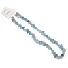 Pendanthalsband Natural Stone Irregar Crystal Chip Amethyst Fluorite Rose Quartz Beads Halsband för kvinnor smycken Drop Delivery Pen Dhsbx