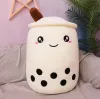 Sevimli kabarcık çay peluşları squishy inciler süt çayı boba peluche dondurma meyveleri meyve suyu içecek şişe pervane hediye peluş yumuşak yastık doğum günü hediyesi