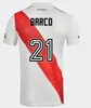 CARRASCAL 23 24 RIVER PLATE Home Soccer Jerseys THIRD BLACK 120th Anniversary Camiseta PEREZ ROMERO DE LA CRUZ 2023 2024 AWAY Football concept shirt M.SUAREZ J.ALVAREZ