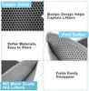 Mats PrettyBetter Cat Litter Mat Foldbar DoubleLayer Cats Mat Mat Bottom Nonslip Pet Luller Layer Pet Litter Catcher Mat Cat Cushion