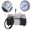 New 60L/min 300W 150PSI Car Air Compressor Tyre 12V Stainless Steel Double Cylinder Inflator High Power Car Tyre Inflation Pump