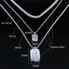 Hangende kettingen 3 pc's geluk ketting zilveren kleur roestvrij staal jij en ik brief vrouwen sieraden colgante letra n3789s06