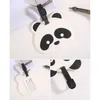 Panda Bagagelapp Tecknad Reseetikett Boardingkort PVC 4 stilar