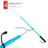 Ganchos de pesca 60/90/116/20cm de peixe retrátil gaff profissional telescópica de pesca marinho de pesca lança garoto de gancho de aço inoxidável Tackle