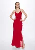 New V Neck Women Elegant Maxi Dress Party Club Backless 2023 Summer Sleeveless Beach Bodycon Abiti Vestidos