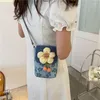 Bolsas de cintura Foufurieux Bolsa de flores crossbod