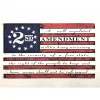 New America Flags Amendment 90x150cm 경찰 2nd 트럼프 깃발 배송 배너 미국 Gadsden 플래그 선거 DHL 대통령 미국 국기 I0517