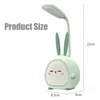 Table Lamps Desk Lamp LED Reading Cute Cartoon USB Recharge Night Light Eye Protective For Student Study Bedroom