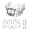 Professional 14080MW Burn Lipo Laser Diode Lipolysis Vikt Lossa Slimming Machine Lllt Cellulite 10 LargePads 4 SmallPAD 635Nm 650Nm Beauty