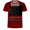 Magliette da uomo Strumenti musicali Chitarra Stampa 3D Moda Casual Magliette da uomo e da donna Street Loose Summer Hip Hop