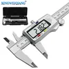 Vernier Calipers 6インチ150mmデジタルキャリパーステンレス鋼電子デジタルバーニエカリパーメタルメーター測定ツールカリパー230516