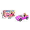 Mini -auto speelgoed kawaii items kinderen speelgoed miniatuur auto's model poppen accessoires voedsel voor barbie diy doen alsof play children game