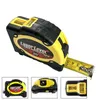 Tape Measures 7.5m Ruler Laser Level Vertical Horizontal Cross Line Measuring Tape Aligner Ruler Multifunctional Infrared Laser Level Tools 230516