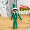 Christmas Toy Supplies Snoop On A Stoop Hip Hop Lovers Cross Border Snoo Bent Over Elf Resin Doll Drop Delivery Toys Gifts Party Dhobi