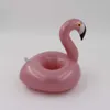 Tubos infláveis ​​de flutuadores anel de natação de ouro rosa montanha-russa de flamingo de mesa porta de água porta-gama flutuante copo de xícara de titular de ar equipamentos de natação P230516