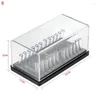 Hooks 1st Dental Acrylic Organizer Holder Box Round/Rectangular Arch Wires Fall för att placera Ortodontic Lab