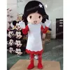 Halloween Girls Mascot Costume Simulação de desenho animado Roupas de caráters de caráter de adultos roupas de natal de natal vestido de fantasia para homens mulheres