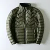 Men's Down Jacket Ultra Light Double-sided Wear Thin Autumn Winte Jackets For Men Puffer Coat Abrigos Para Hombre KJ921