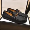 Classic Top Mens Dress Shoes Loafers Real Leather Footwear Party Gommino Driving Slip-On Shoe Size 38-45