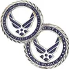 United States Marines Corps Guardia costiera Air Force Navy Core Values Challenge Coin Military Collector's Medallion