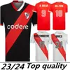 CARRASCAL 23 24 RIVER PLATE Home Voetbalshirts DERDE ZWART 120th Anniversary Camiseta PEREZ ROMERO DE LA CRUZ 2023 2024 AWAY Football concept shirt M.SUAREZ J.ALVAREZ