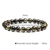 Perles Pierre Naturelle Bracelet Hommes 8 Mm Rond Soleil Quartz Cristal Perles Guérison Yoga Pour Les Femmes Chakra Bijoux Drop Delivery Bracelets Dhfvf