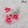 Decorative Flowers Artificial Gesang Flower Single Branch Imitation Fake Silk For Home Living Room Arrangement Wedding Decoration