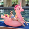 Большие размеры надувные поплавки матрас Unicorn Pool Lounge Toys Giant Swimbolar Ride-On Floats Bool Beach Dofa Lounger Boat Water Toy