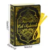 ギフトラップ10pcs book shape eid mubarak Box Golden Chocolate Candy Ramadan Decoration Homeイスラムイスラム教徒フェスティバルパーティー用品